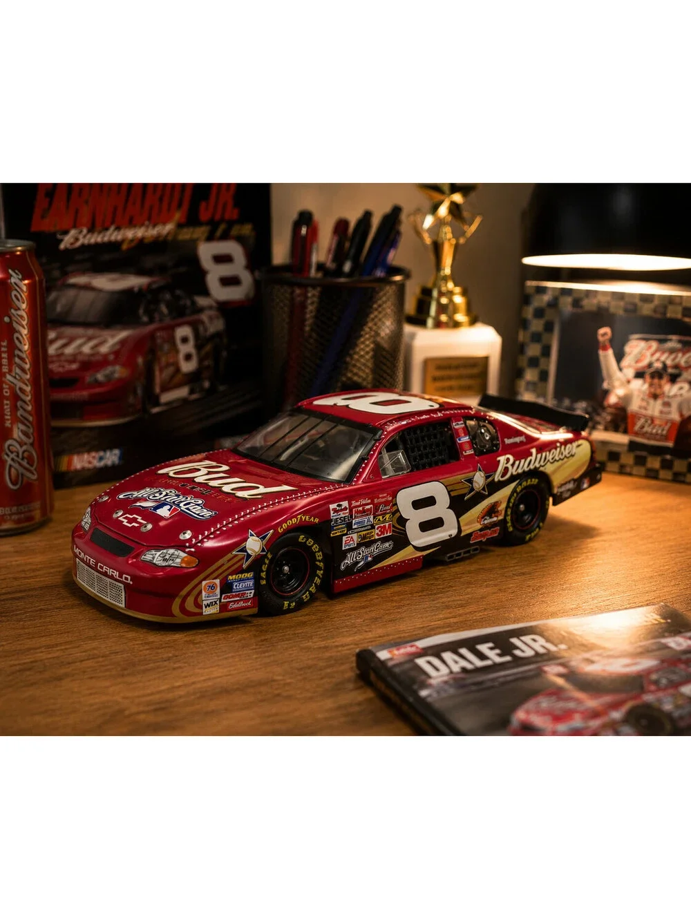Dale Earnhardt Jr#8 Budweiser 2002 MLB All-Star Game 1:24 Action Diecast Vintage